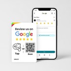 Google Review Tap Card 3pack  Boost Reviews W reusable Google Review Card   Q   