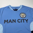 Manchester City Mens Soccer Jersey S Blue Patch Logo Training Man City Sports
