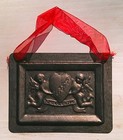 New Vintage Style Chocolate Mold Post Card Ornament Valentine s Day Cherubs