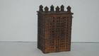 Antique Cast Iron A C Williams 6 Post Skyscraper Building Still Coin Bank