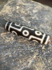Tibetan 9-eye Dzi Bead Pendant Amulet Old Agate 5 4cm