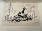Third Reich The Red Monster Tank Hdk Munchen Art Print 1941 Ww2 Wwii German