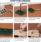 100 Sets Chicago Screws For Leather Crafting 7 20 Inch  5 Color Rivets