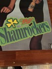Vintage Miller Beer Poster Models St Patrick   s Day 30    X 20    Sexy Man Cave