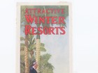 Antique Sal Seaboard Air Line Railway  attractive Winter Resorts  Brochure 1920