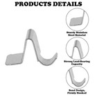 Heavy Duty Cabinet Shelf Clips 20 Pcs Metal Support Pegs For Wood Shelves