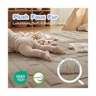 Baby Floor Play Mat 1 3  Thick 59x79 Plush Foam Nursery Rug Brown 59 x79 x1 3 