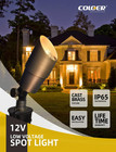 Brass Landscape Spotlights 6 Pack Outdoor With 5w Mr16 Led Bulb 2700k Uplight