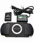 Sony Psp 1000 Black Console W  Battery Charger Tested Working Japan Import