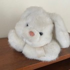Vintage Playful Pals Bunny Rabbit Plush Mervyns Laying Posing Stuffed Animal