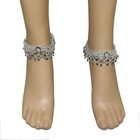Anklet Payal Pajeb Colorful Crystal Chain Ethnic Foot Jewelry Bracelet For Women
