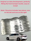 Front Bumper Repair Metal Plate Bracket For Honda Civic 2012-2015 Pair