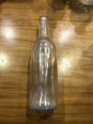 Vintage Glass Wine Bottle Crack No Leak