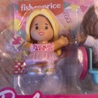 Fisher-price Little People Barbie  Figure 2 Pack Girl In Wheelchair 2022 New