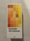Pantone Art Postcard Box  100 Postcards  pantone Color Chip Card Set 