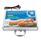 16pcs Portable Hot Stones Massage Kit Stone Warmer Spa Massager With Heater Box 
