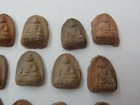 Antique Mongolian Tibetan Buddhist Miniature Clay Tsa Tsa Lots 20 Pc