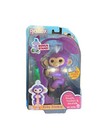 Set Of 2-fingerlings Baby Monkey Mia Purple   Baby Bella Pink Nib Age 5   313