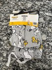 Peanuts Lounge Pants Mens S m 30-33 Gray Snoopy Woodstock Relaxed Fit Drawstring