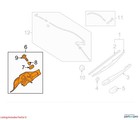 2014-2018 Subaru Forester Rear Wiper Motor Assembly Oem 86510sg081