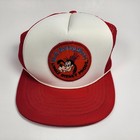 Vintage Walt Disney World Goofy Trucker Hat Cap Snapback Mesh Embroidered Patch