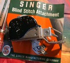 Vintage 1949 Singer Blind Stitch Attachment No  160616 With Original Box manual