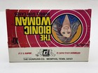 1976 Donruss The Bionic Woman Lindsay Wagner Empty Display Box Bubble Gum Cards