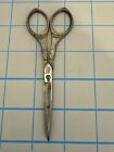 Antique Small Sewing Scissors Fancy Ornate Handles 4 75  Marshall Field