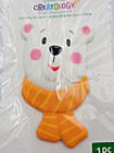 Creatology 5  Christmas Squishy Craft Sticker - Polar Bear New