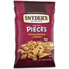 Snyder s Of Hanover Pretzel Pieces  Honey Mustard And Onion  11 25 Oz  Free Ship