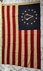 Assassin   s Creed Iii 2012 Promotional Flag-betsy Ross Edition With Wooden Box