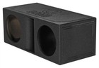 Rockville Rport-12 Dual 12  Horn Ported Subwoofer Enclosure Sub Box W bedliner