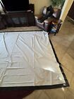 Draper 9    X 12    Ultimate White Front Folding Screen Replacement Surface  Vg Cond