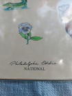 Rare Early Vintage Philadelphia Eddie Hand Colored Tattoo Flash For National 