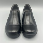 Dansko Womens Black Leather Nora Slip-on Shoes Size Eu 38  Us 7 5-8