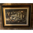 Marcel Fiorini Etching And Aquatint  Limited Edition Signed  Framed