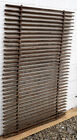 35x48 Antique Vintage Cast Iron Metal Gate Fence Panel Grille Industrial Factory