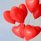 Red Heart Latex Balloons Valentines Love Romantic Wedding Birthday Party Decor