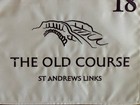 Brand New Embroidered Pin Flag St Andrews Old Course - 2027 British Open 155th