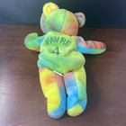 Salvino s Bammers Green Bay Brett Favre  4 Tie-dye Plush Beanie Bear W  Tag