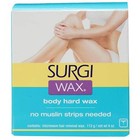 Surgi-wax Microwave Hair Removal Hard Wax For Body  4 Oz 4 Ounce  pack Of 1 