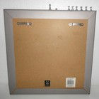 Umbra 12  X 12  Bulletboard Bulletin Board Nickel Works With Push Pins   Magnets