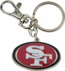 San Francisco 49ers Keychain Metal Heavyweight Team Logo Key Ring
