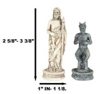 Ebros Olympus At War Greek Olympian Deities Resin Chess Pieces W glass Board Set