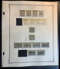 Canal Zone Scott Specialty Album Pages Used Complete Set Of 18 2-post Punched