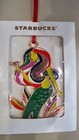 New Starbucks 2017 Metal enamel Mermaid Christmas Ornament