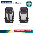 Safety 1st Grand 2-in-1 Booster Car Seat  Converts From High Back To Belt-positi