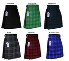 Men s Scottish Kilts Tartan Kilt 13 Oz Highland Casual Kilt 17 Tartans