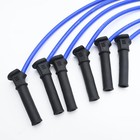 8mm Blue Spark Plug Wires 6pcs St-6265 Ignition Spark Plug Wire Set Spark Plug
