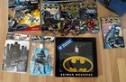 Vintage Batman Mega Lot Backpack Books Mouse Pad Warner Bros Rare Collectibles